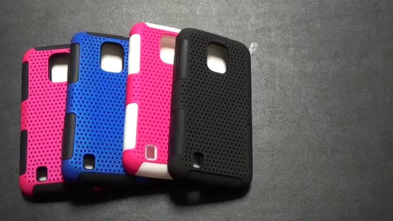 ZTE Majesty Perforated Hard Soft Cover Case Overview By CellCasesUSA