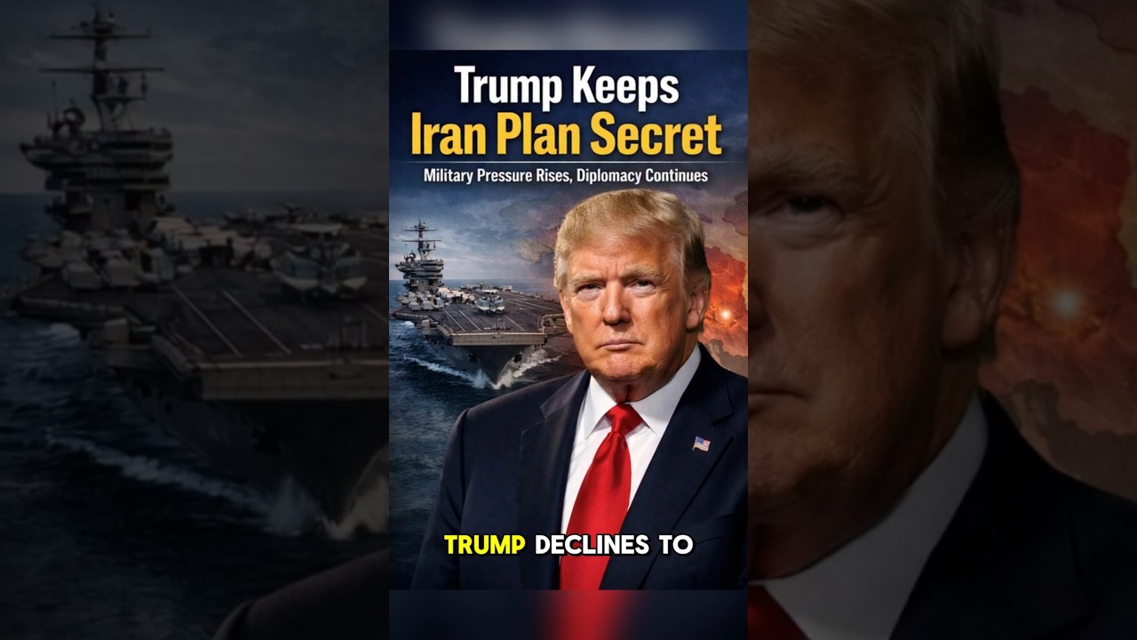 Trump Keeps Iran Plan Secret