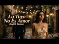 💔 Lo Tuyo No Es Amor (English Version) | Spanish Soul Blues | María del Fuego