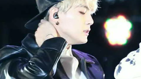 Suga rapping in Cypher Pt 2 (BTS / Bangtan Boys)