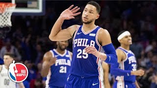 Ben Simmons Gets Triple-Double, 76Ers Tie Playoff Record With 51 Points In Quarter Nba Highlights