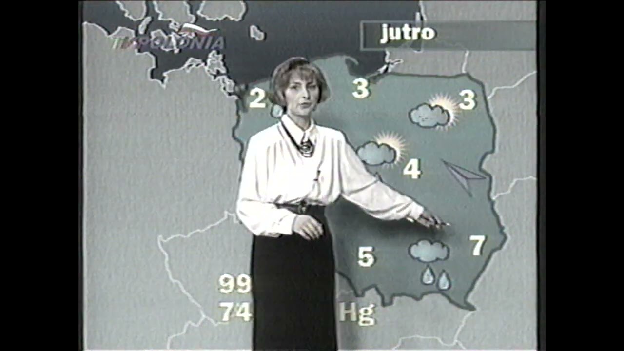 TVP Polonia - Fragment panorama i reklama (26.12.1993)