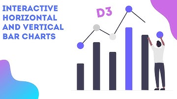 Create interactive horizontal and vertical bar charts using D3 | Javascript