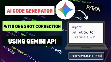 Building an AI Code Generator with One-Shot Correction | Python + Google Gemini