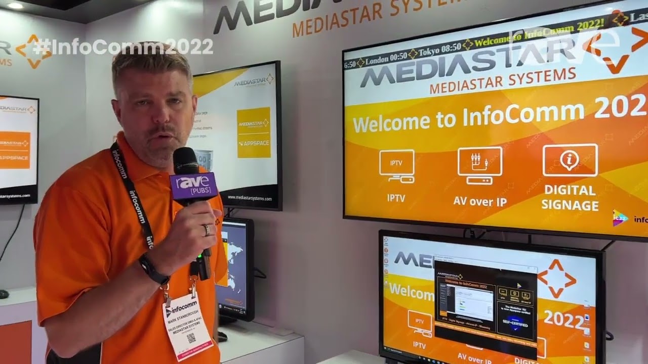 InfoComm 2022: Mediastar Systems Shows Media Portal v4.0, Now Delivering HDCP Pro Encrypted IPTV