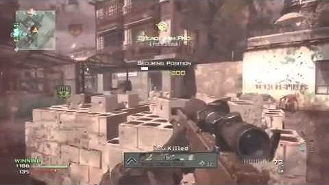 Amazing CoD MW3 Sniper Killfeed!
