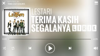 Lestari - Terima Kasih Segalanya