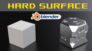 Hard Surface modeling| 3D Blender tutorial | science fiction model.