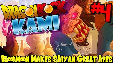 BLOODMOON MAKES SAIYAN GREAT APES! | Dragon Block: Kami (Minecraft Modpack) - Episode 4