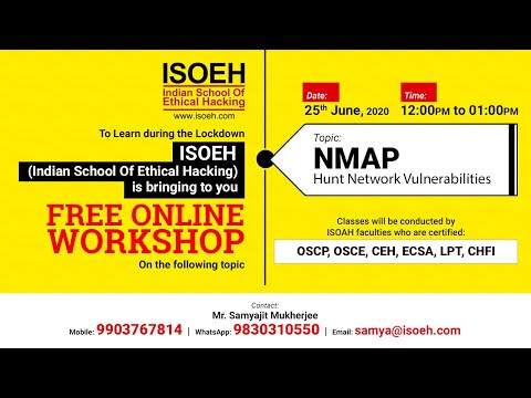 isoeh---live-stream-workshop-on-nmap---hunt-network-vulnerabilities