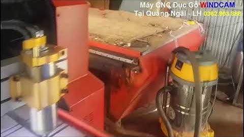 Địa chỉ cung cấp máy cnc điêu khắc gỗ tại Quảng Ngãi