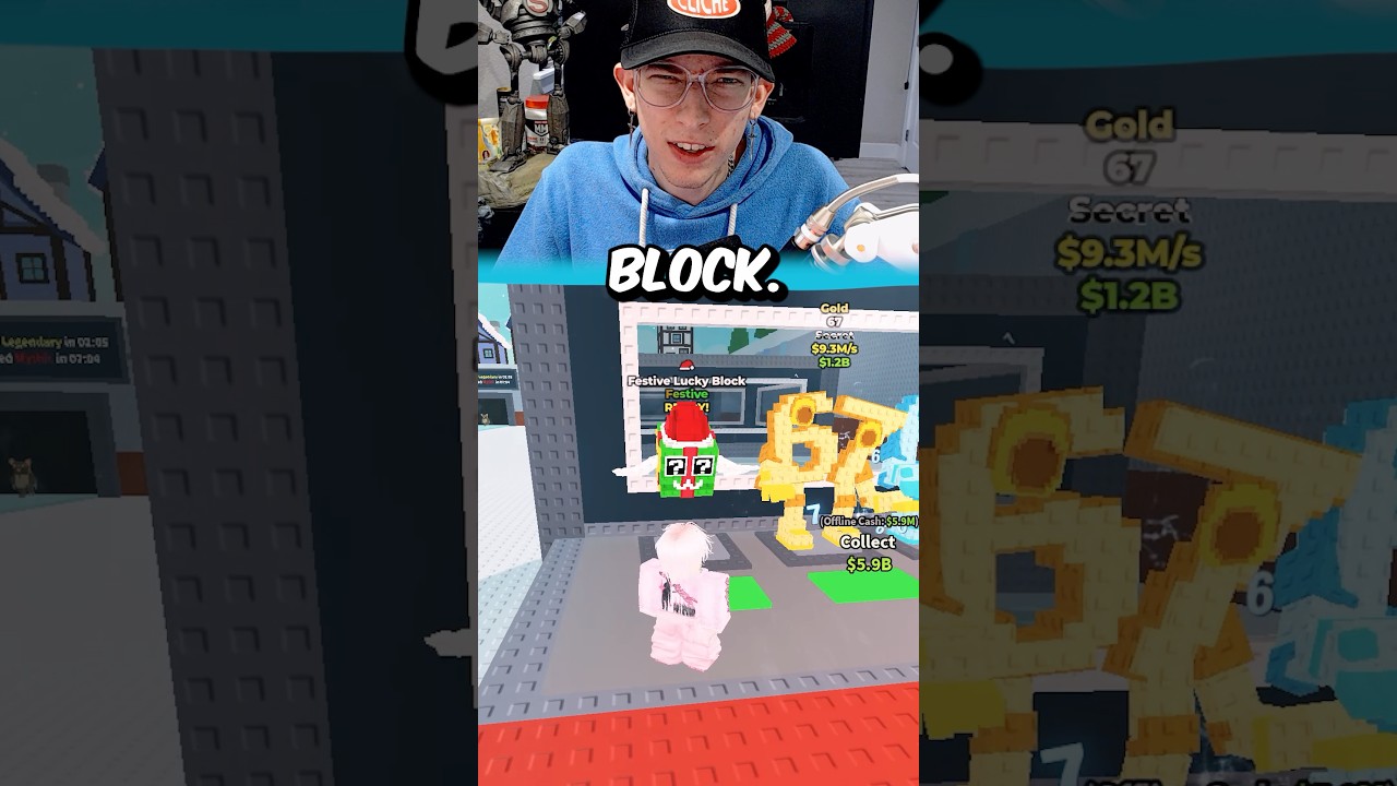 Every LIKE UPGRADES My LUCKY BLOCK😱💀 #roblox #stealabrainrot