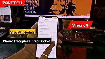 How To Fix The Phone Exception Error On Your Vivo Mobile | Vivo All Model | 100% Work | RaviTech