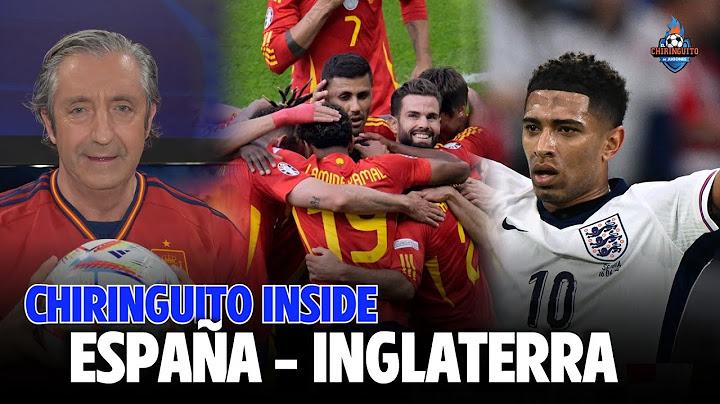 ⚽️ ESPAÑA - INGLATERRA | FINAL EUROCOPA 2024 | Chiringuito Inside