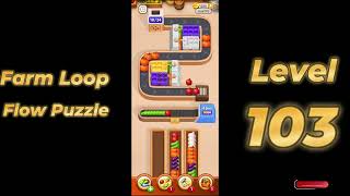 🎮 Farm Loop Level 103 | Flow Puzzle walkthrough | Solutionguruji