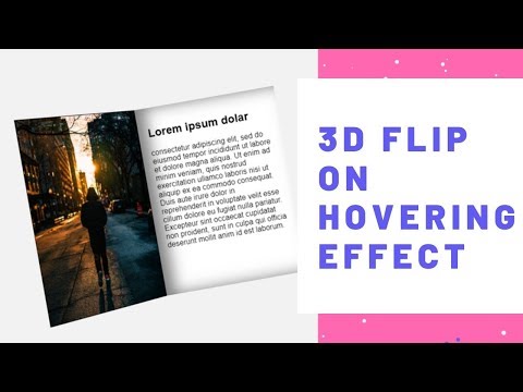 3D Flip Hover Effect || CSS Effects