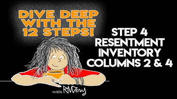 Dive Deep With Step 4/Columns 2 & 3/ Resentment Inventory