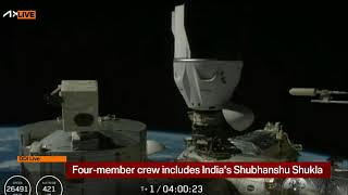 LIVE: Docking Process of Axiom Mission 4