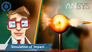 ⭐ Simulation of the Impact Phenomena - ANSYS Tutorial ⭐