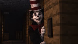 Minecraft's NEW Cat in the Hat Mod is TERRIFYING.. screenshot 4