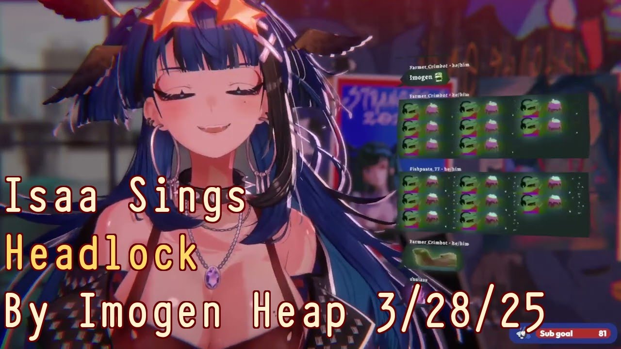 Isaa Corva Sings "Headlock" - Imogen Heap | Bonus Music Stream 3/28/25
