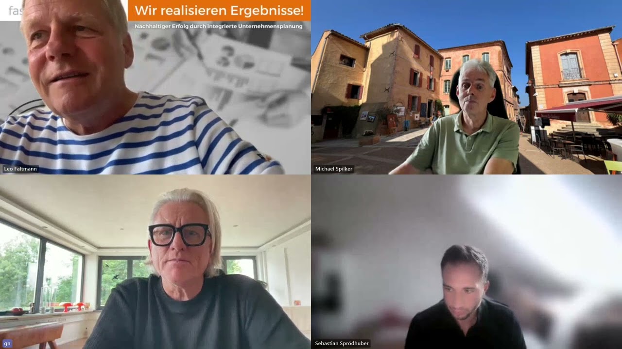 fashionconsult Webmeeting "SPEZIAL" mit Günter Nowodworski (NOW) + Sebsatian Spröthuber (Frey, Cham)
