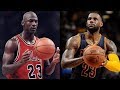 【NBA】 ジョーダンとレブロンの空中戦まとめ