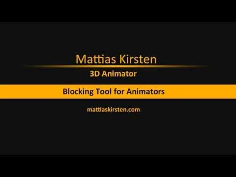 Blocking Tool for Animators