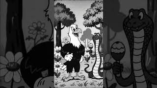 eagle song with snake #cartoon #funny #animation #viral #toonmagichub #funnycute