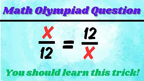 Math Olympiad Question || A Nice Algebraic Equation || You should know this logic!