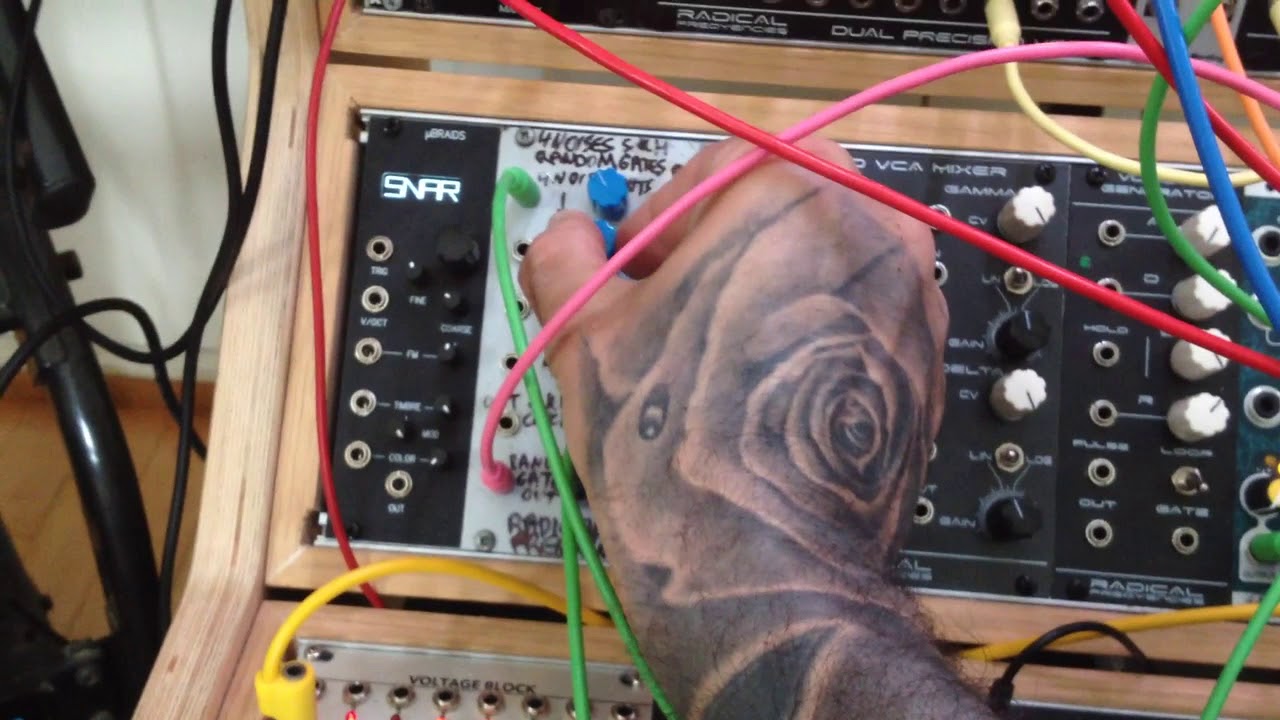 Radical Frequencies "Lucky Voltages" prototype: Test 1