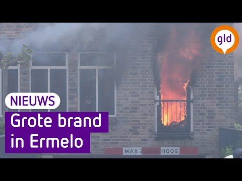 Dode bij brand in appartementencomplex in Ermelo