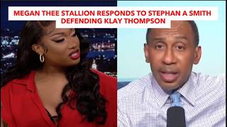 Megan Thee Stallion Responds To Stephan A Smith Defending Klay Thompson