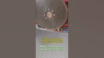How to Weld Heat Exchange Plates at High Speed? (MF Roll Welding Demo) #seamwelding
