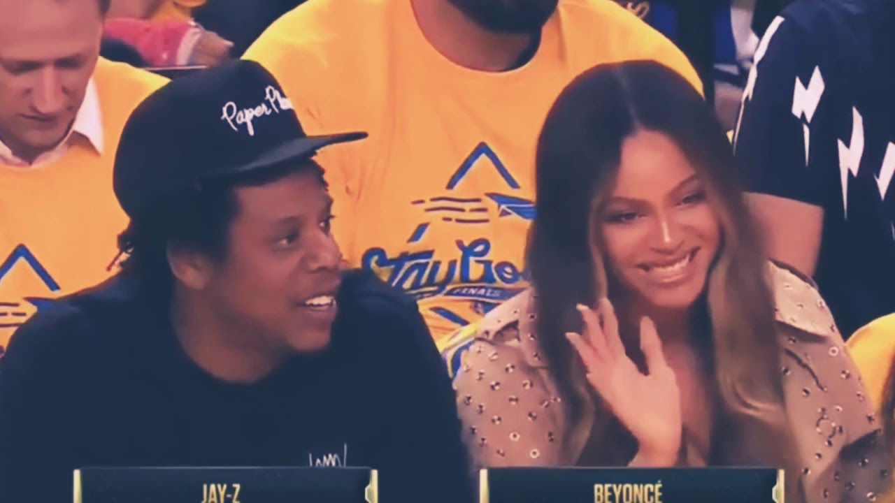 beyonce and jay z at basketball game YouTube