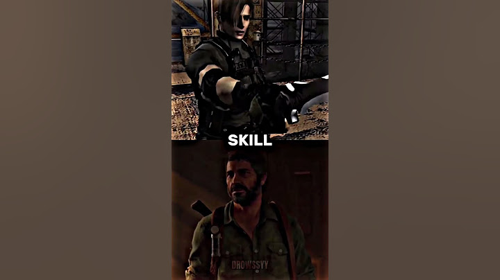 Joel Miller vs Leon Kennedy