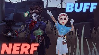 Tăng Giảm Kĩ Năng Mới, Bác Sĩ Giữ TOP 1, Vong Nữ Xuống Đáy | Test Server | Identity V | Hoan 801