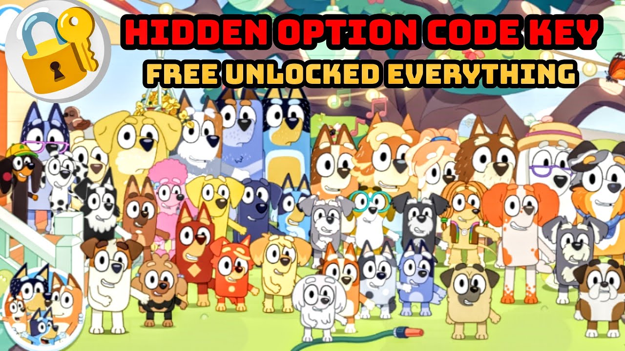 Bluey Imageid Code Bluey Let's Play Hidden Option Code Key Free Unlocked Everything In ...