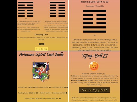 Yijing Ball Z Demo (JS + Rails API SPA)