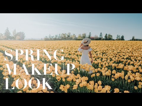 Spring Terracotta Makeup - GRWM for Tulips in Washington