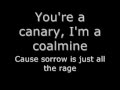 Fall Out Boy - I've Got All This Ringing in my Ears and None on my Fingers (Lyrics)