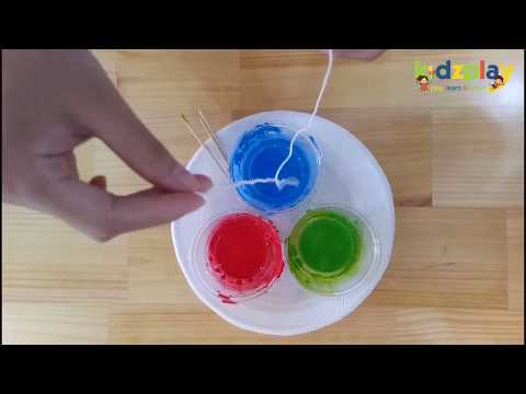Hướng dẫn bé làm hoạt động nghệ thuật vẽ tranh bằng dây Lứa tuổi: MG bé - Nhỡ - Lớn
