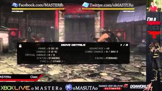 DOA5U Class: Hidden Frame Data & Ground game