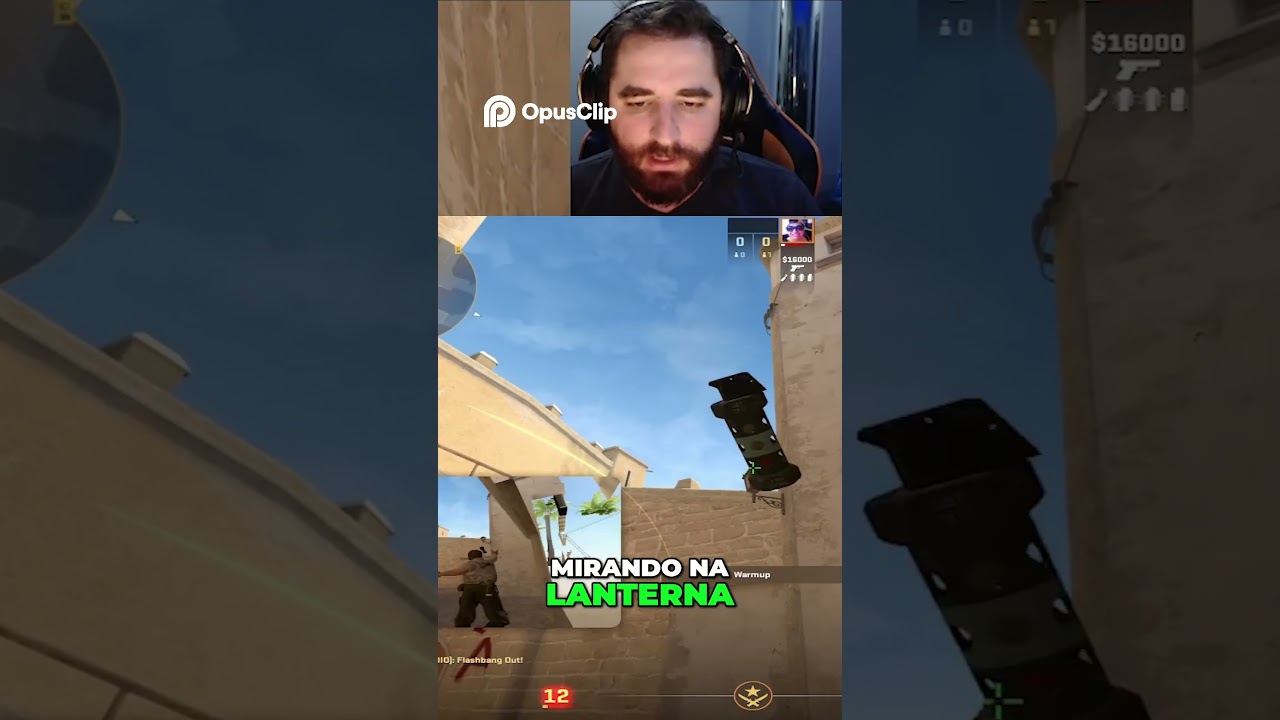 FALLEN ensina duas FLASH BANGS para entrar no Bomb A da Mirage no CS2 🤯 