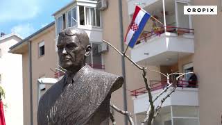 Otkrivanje Spomenika Gojku Šušku