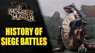 The History of Siege Battles in Monster Hunter - Heavy Wings