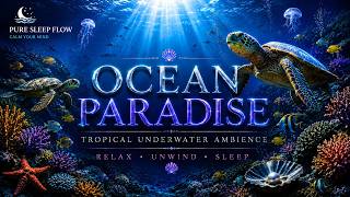 Ocean Ambience for Deep Sleep | Tropical Underwater Sounds