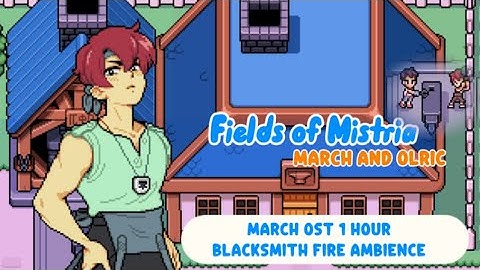 Fields of Mistria March OST 1 hour || Spend a workday with March and Olric || Relaxing, studying