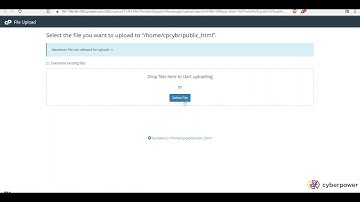 How to Upload a File in cPanel - Voxfor