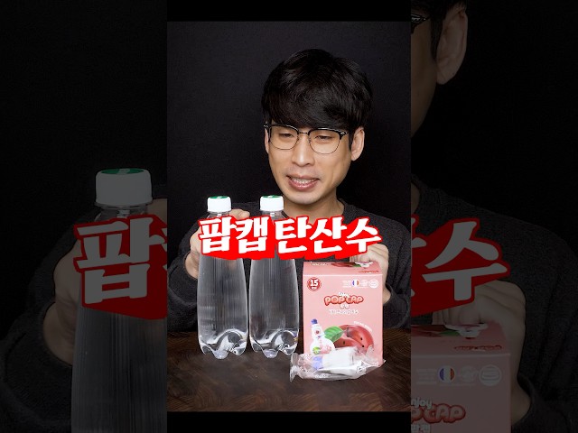 만들어먹는(?) 자두맛 탄산수